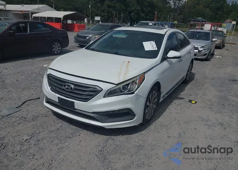 2017 Hyundai Sonata Sport из США, поврежденный, VIN 5NPE34AF9HH516850
